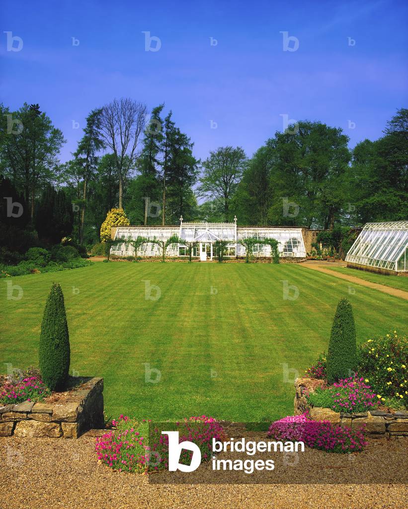 The Glasshouse And Lawn, Coolcarrigan, Co Kildare, Ireland (photo)
