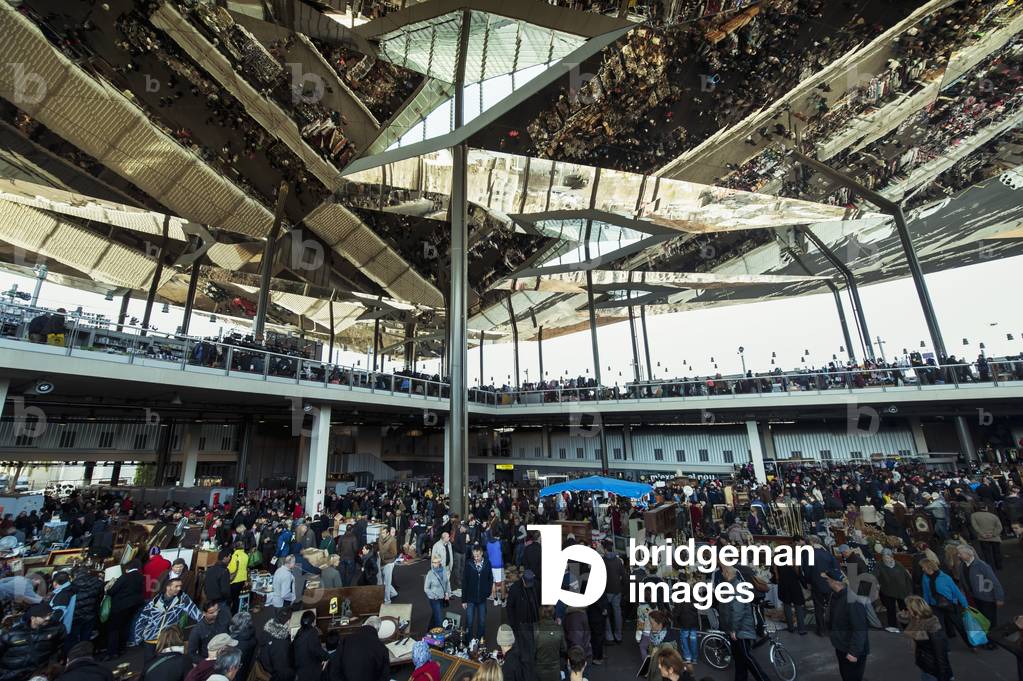 Encants Nous de Barcelona designed by Fermin Vazquez in Poblenou neighbourhood, Barcelona, Catalonia, Spain (photo)