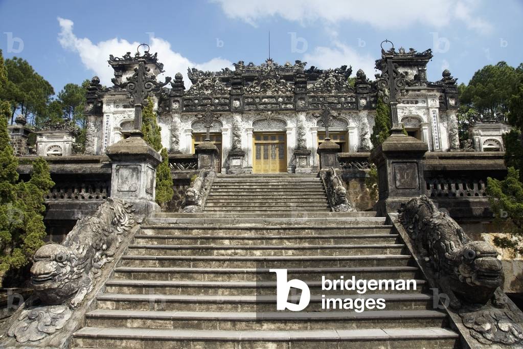 Vietnam, Tomb of Emperor Khai Dinh of Nguyen Dynasty, Hue (photo)
