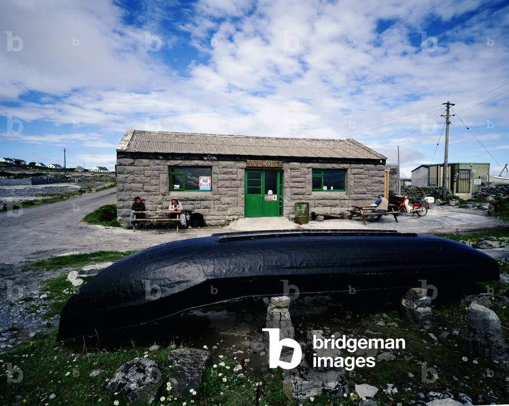 Inishmore, Aran Islands, Curragh Boat, Co. Galway, Ireland (photo)