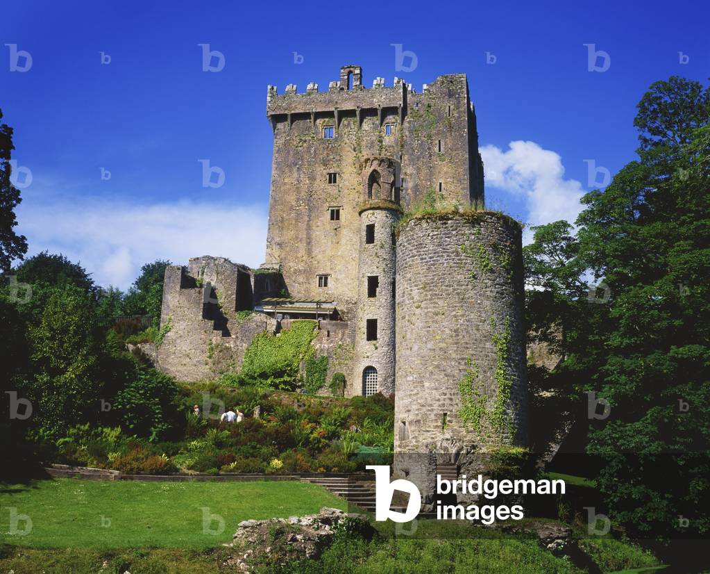 Blarney Castle, Blarney, County Cork, Ireland; Medieval Castle Exterior (photo)