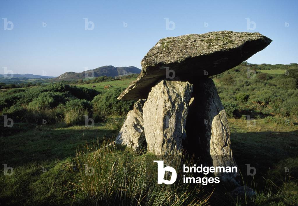 Fanad, Co Donegal, Ireland; Dolmen (photo)
