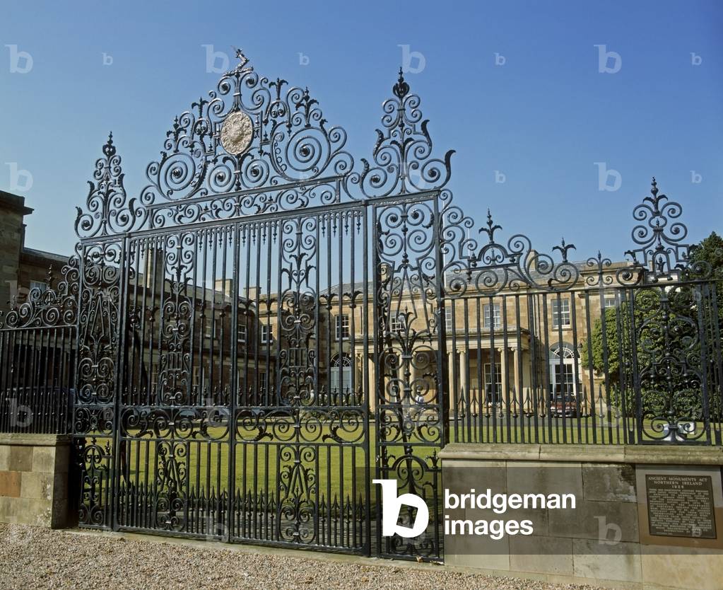 Gates To Government House, Hillsborough Castle, Co Down, Ireland (photo)