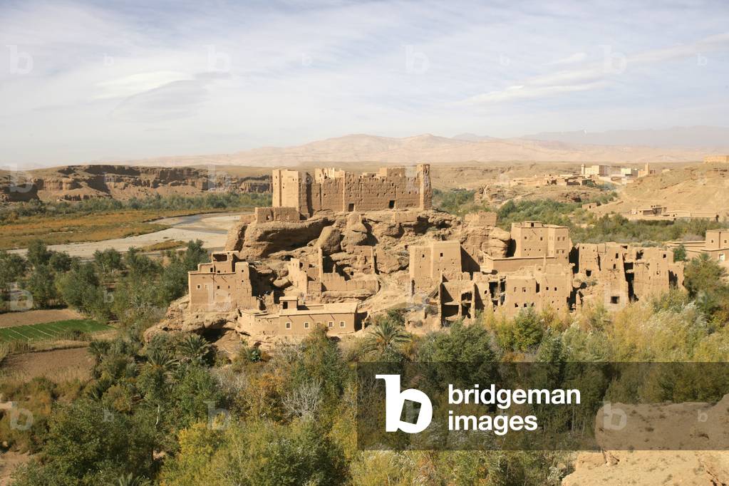 Mud Kasbah Valley of The Roses, Dades, Valley, Morocco (photo)