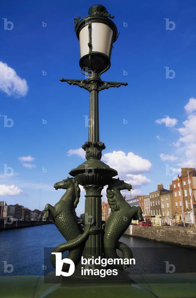 Detail Of The Grattan Bridge (Capel Street Bridge), Dublin, Co Dublin, Ireland (photo)