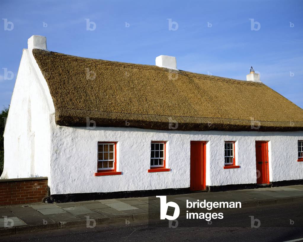 Thatched Cottage, Co. Antrim, Ireland (photo)