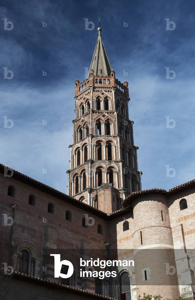 The Basilica of St. Sernin, Toulouse, France (photo)