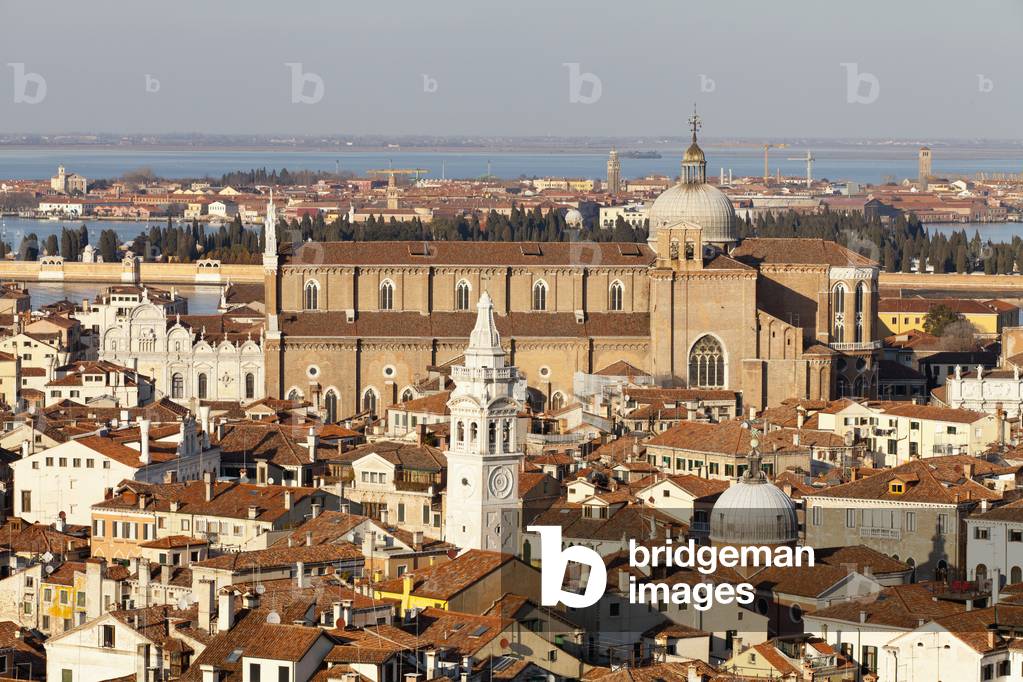 View of Venice from the top of St Mark's Campanile, Venice, Italy (photo)