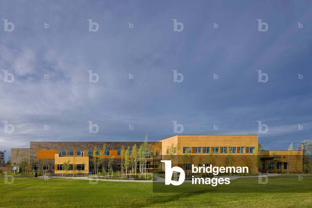 The Morris Thompson Cultural And Visitors Center In Downtown Fairbanks, Interior Alaska (photo)