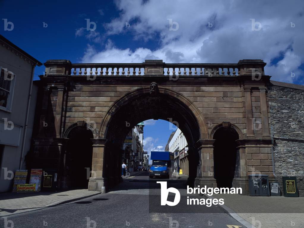 Ferryquay Gate,Derry City,Co Londonderry,Northern Ireland;Connects Carlisle Road & Ferryquay Street (photo)
