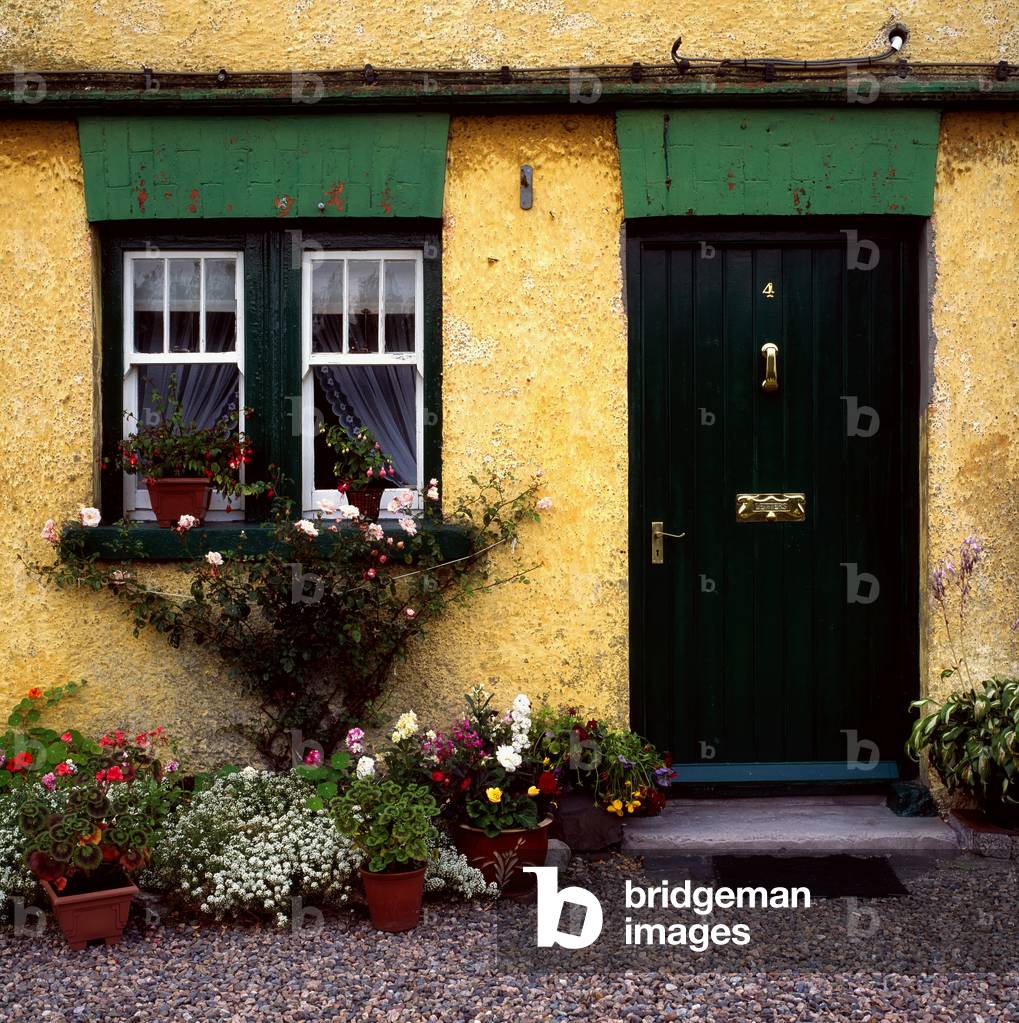 Cottage At Bushmills, Co Antrim, Ireland (photo)