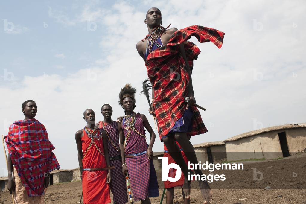 Maasai Mara Tribe, Kenya, Africa (photo)
