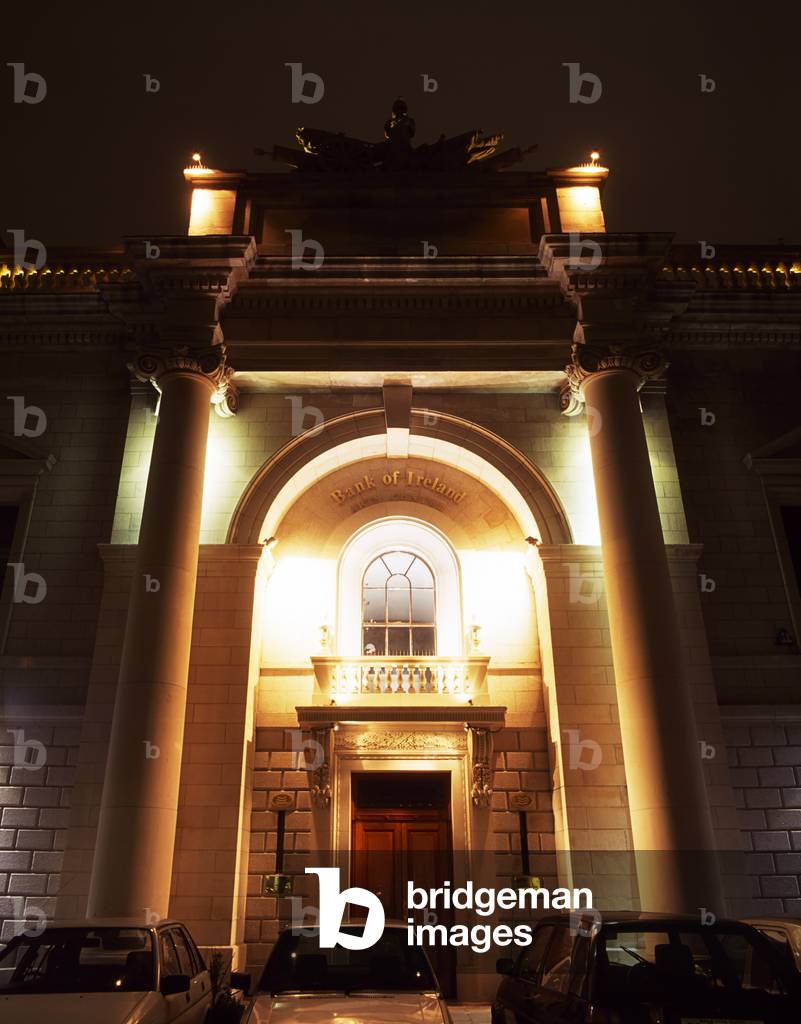 Dublin City, Co Dublin, Ireland, Bank Of Ireland, Foster Place (photo)