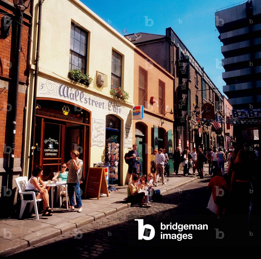 Dublin, Co Dublin, Ireland, Wallstreet Cafe In Temple Bar (photo)