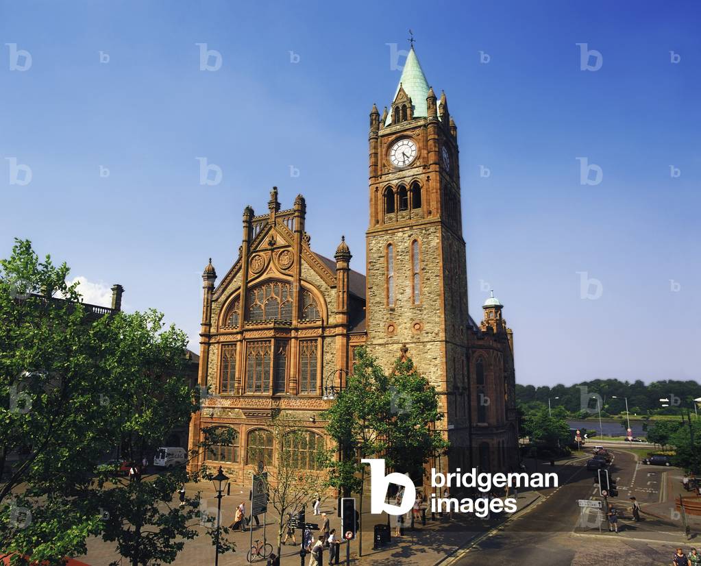 Guildhall, Derry (Londonderry) City, Ireland (photo)