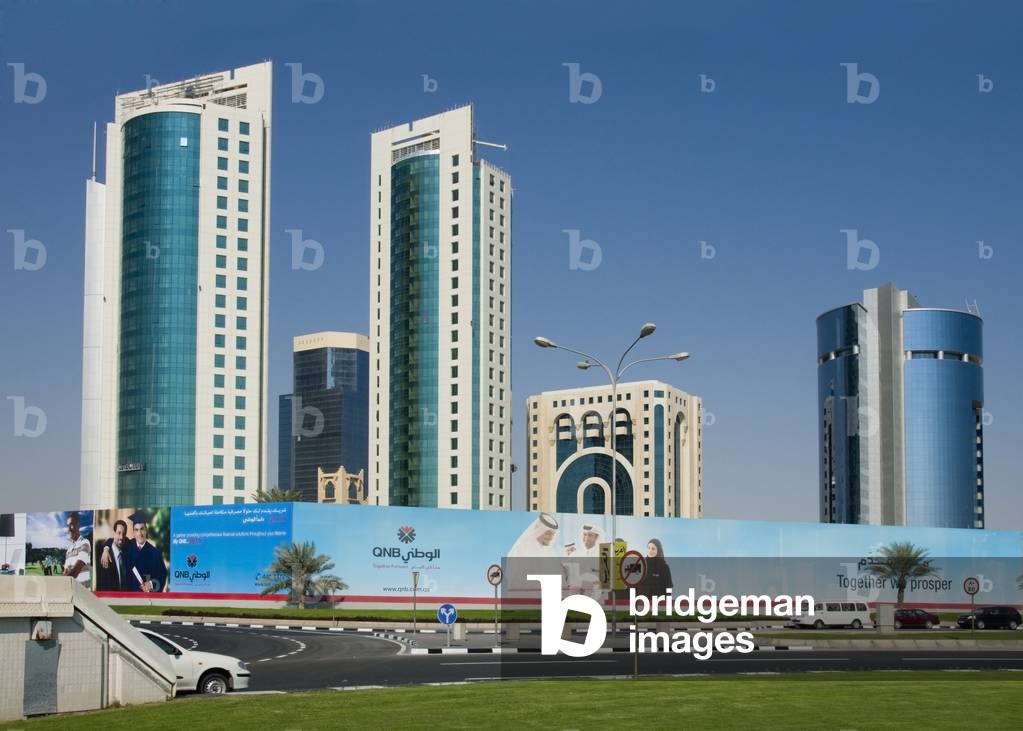 Doha Modern Highrise Buildings in Qatar, Qatar (photo)