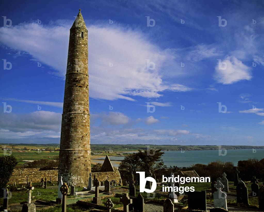 Round Tower, Ardmore, Co Waterford, Ireland (photo)