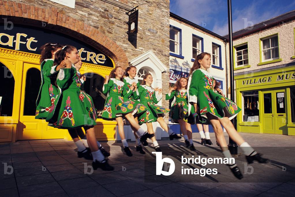 Irish Dancing, Craft Village, Co Derry, Ireland (photo)