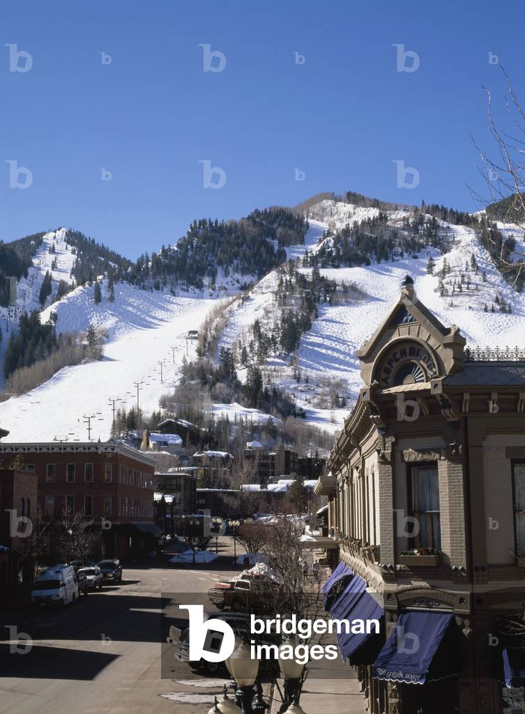 Old Building, Aspen Mountain, Colorado, USA (photo)
