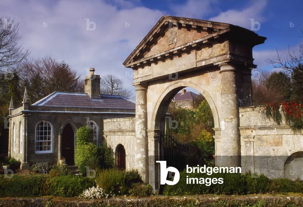 Downhill Estate, Co Derry, Ireland; Walled Garden On A National Trust Property (photo)