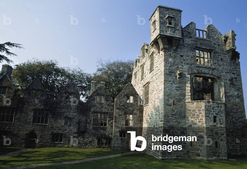 Donegal, Co Donegal, Ireland; Ruin Of An Old Castle (photo)