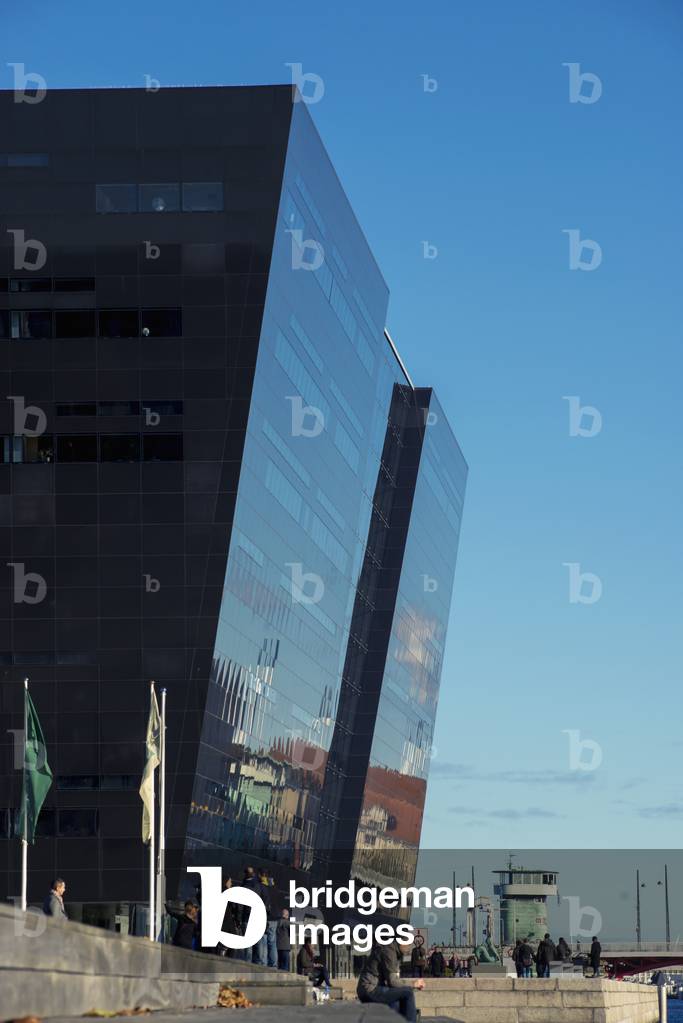 Denmark, View of Royal Library, Copenhagen (photo)