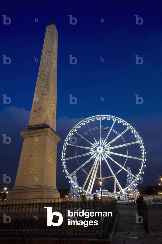 Grande Roue de Paris and Place de la Concorde, Paris, France (photo)