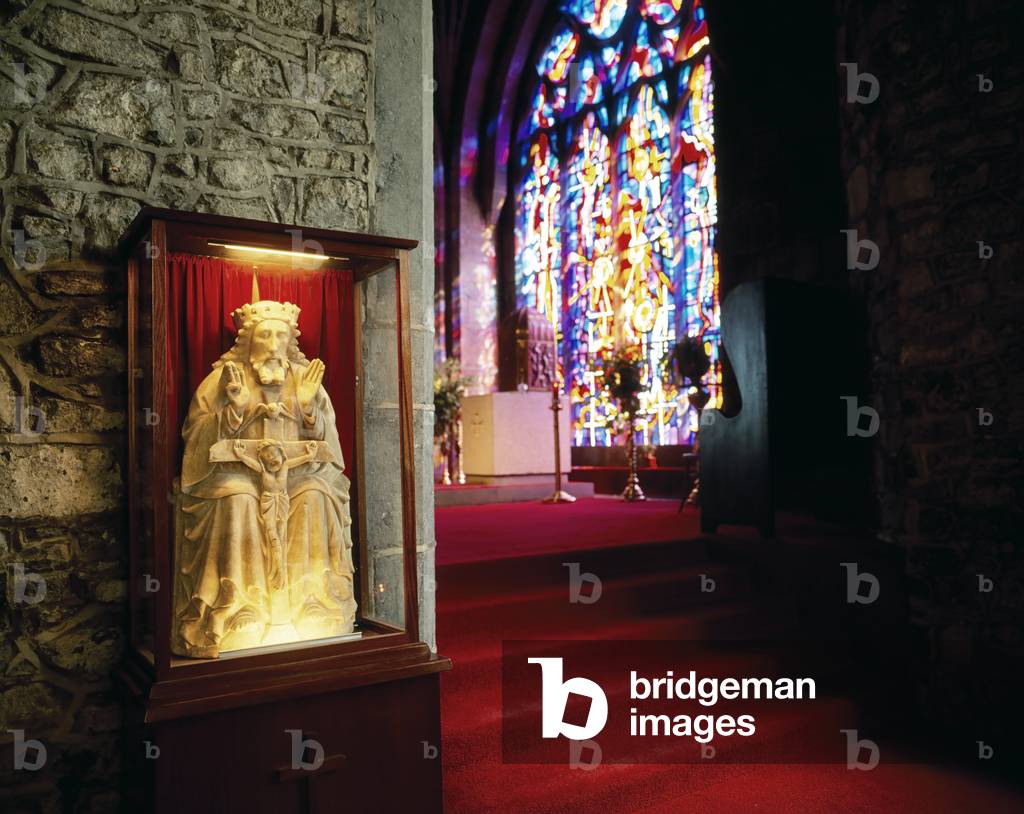 Kilkenny City,Co Kilkenny,Ireland;Trinity Statue Inside The Black Friary (photo)