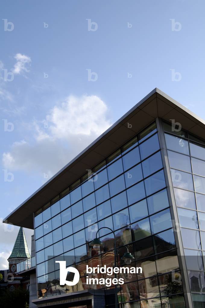 Cork, Ireland, European Capital of Culture 2005, Cork Opera House, Emmet Place, with Tower of Crawford Art Gallery Behind, Copyright (photo)