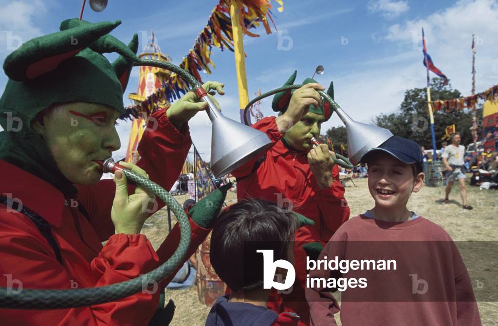 Young Children, Music Festival, England, UK (photo)