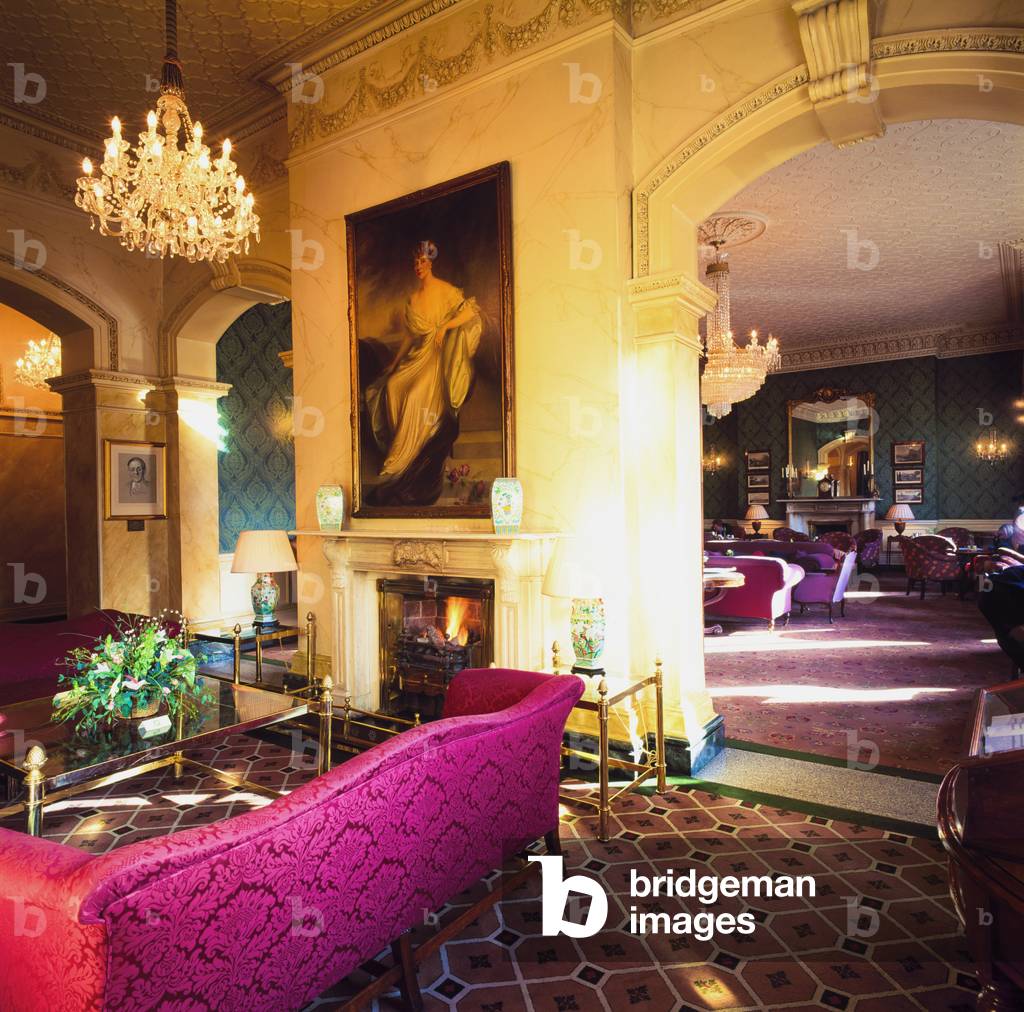 The Shelbourne Hotel, Dublin, Co Dublin, Ireland; Interior Of Luxury Hotel (photo)