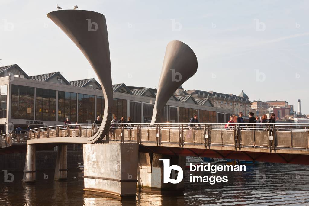 Detail of Pero's Bridge, Bristol, England, UK  (photo)