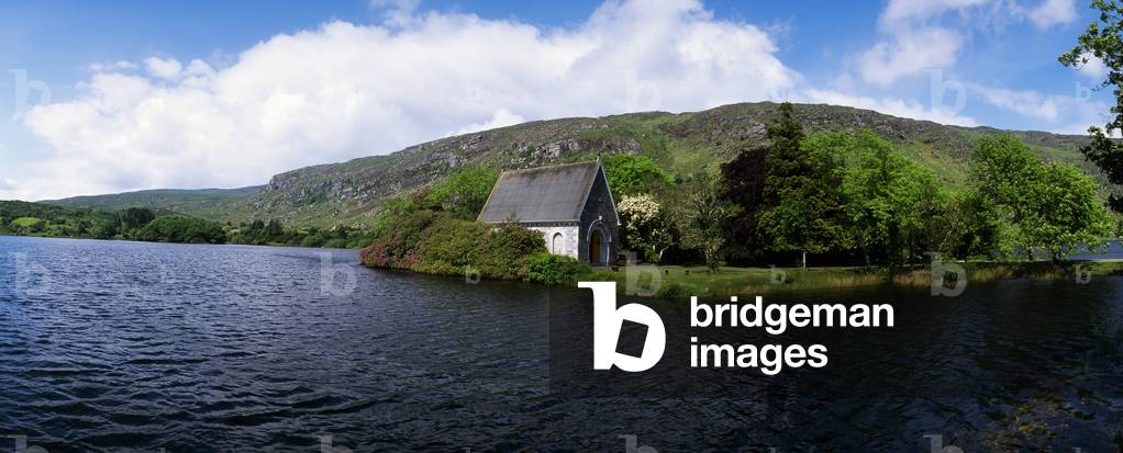 Gougane Barra, Co Cork, Ireland; Church At Gougane Barra Built In The 19Th Century (photo)