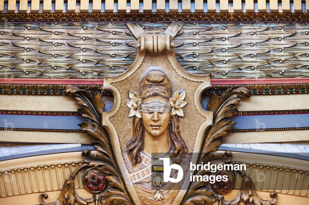 USA, Mississippi, Decoration inside Mississippi State Capitol, Jackson (photo)