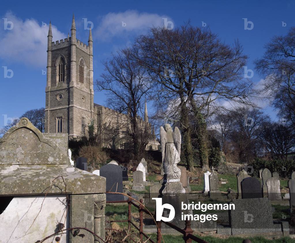 Downpatrick Cathedral,Co Down,Ireland;Burial Place Of St Patrick (photo)
