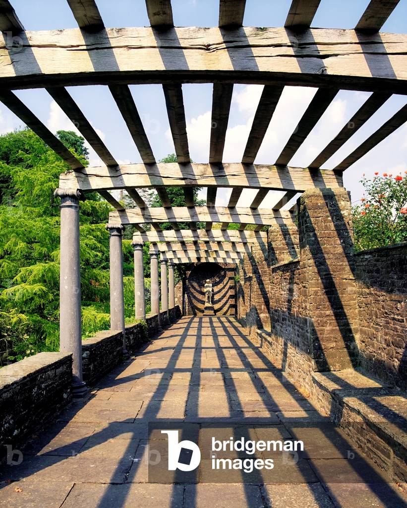Terraced Pergola, Designed By Edwin Lutyens, Heywood Gardens, Co Laois, Ireland (photo)