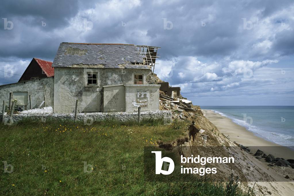 Co Wexford, Ireland; Coastal Erosion (photo)
