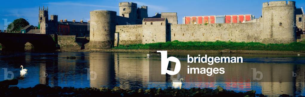 King John's Castle, And River Shannon, Limerick City, Ireland (photo)