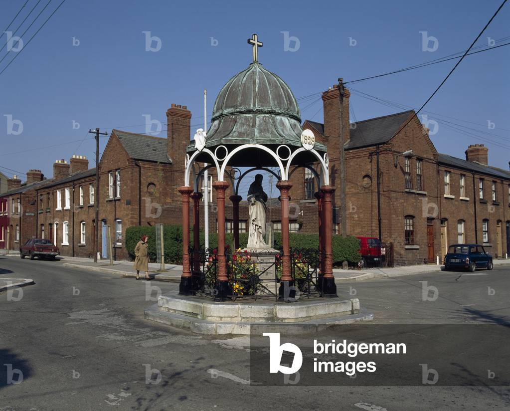 Dublin,Co Dublin,Ireland;Religious Statue In The Liberties (photo)