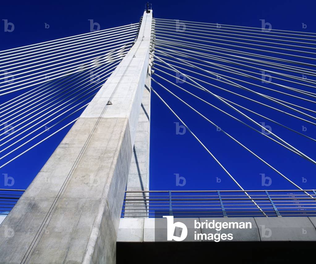 Dundrum Bridge, Dublin, Ireland; Bridge For Luas Light Rail System (photo)