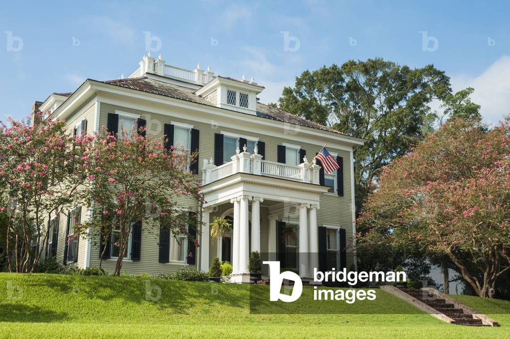 USA, Louisiana, 19th century house, St Francisville, Hillcroft (photo)