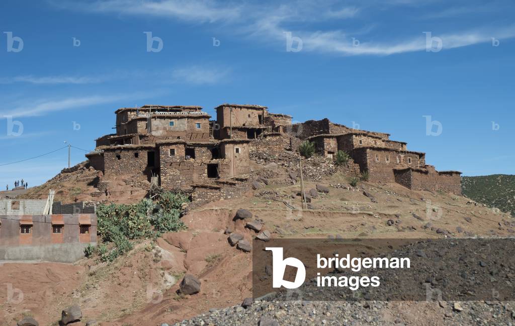 High Atlas, Morocco, Berber village (photo)