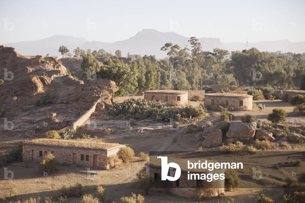 Stone cabins at Gheralta Lodge, Gheralta, Tigray region, Ethiopia (photo)