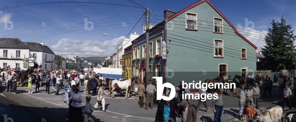 Kenmare Fair Day,Kenmare,Co Kerry,Ireland;Traditional Horse Market (photo)