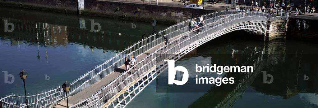Dublin, Co Dublin, Ireland, Ha'penny Bridge (photo)