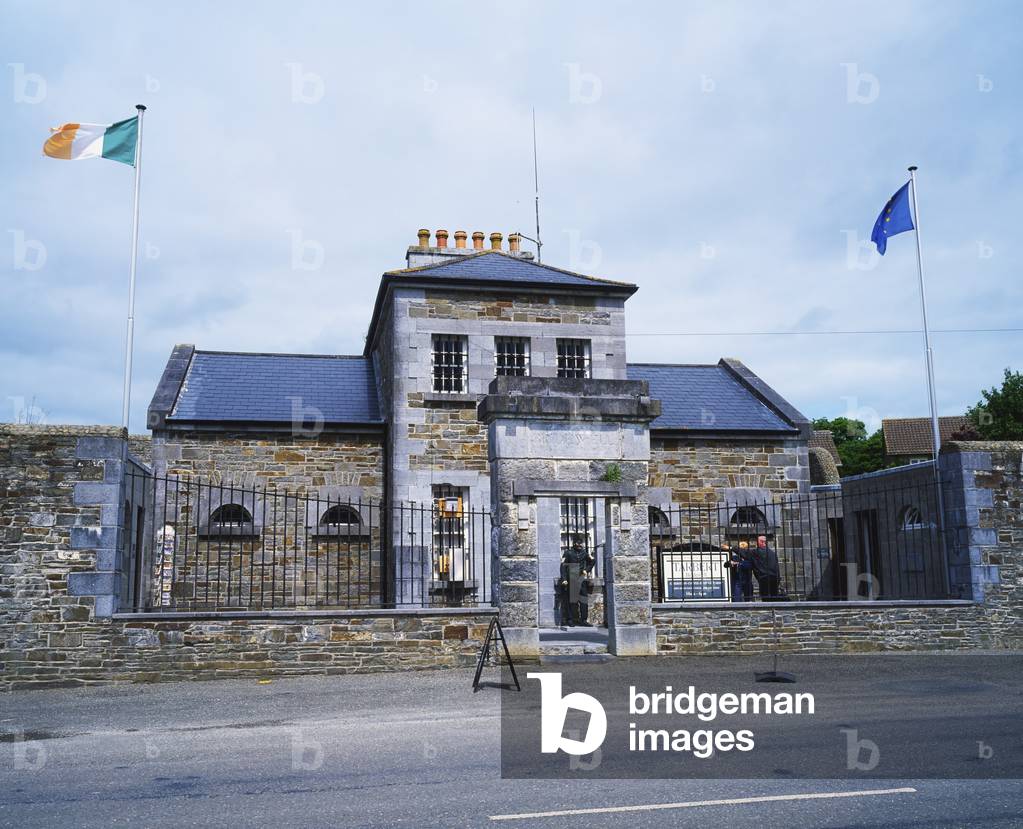 Tarbert, Co Kerry, Ireland; Garda Station (photo)