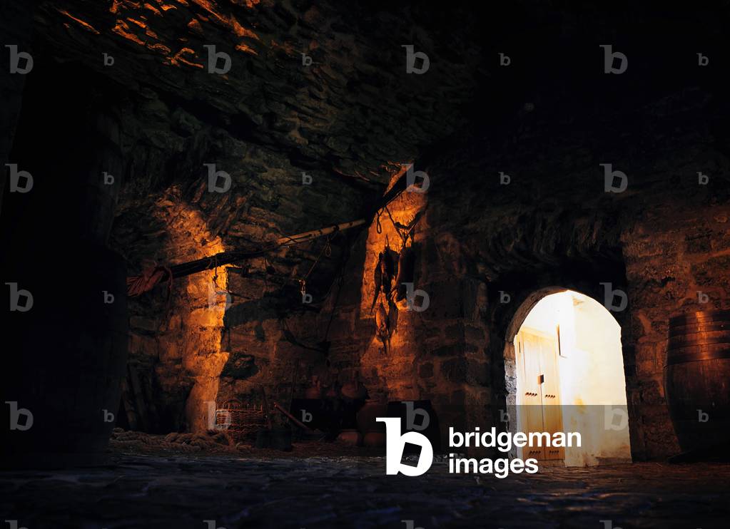 Donegal Castle, Co Donegal, Ireland; Ground Floor Cellar (photo)