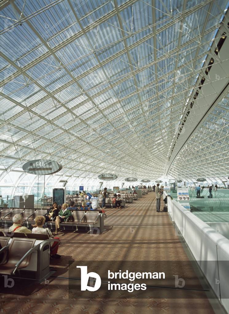 People Waiting, Departure Lounge (photo)