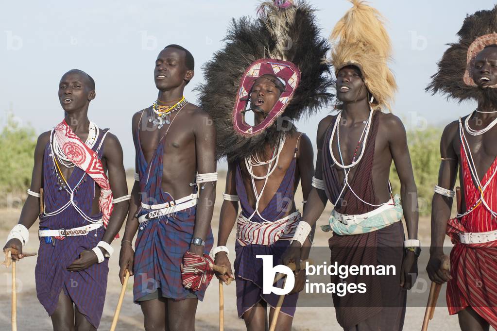 Maasai Warriors, Kenya, Africa (photo)