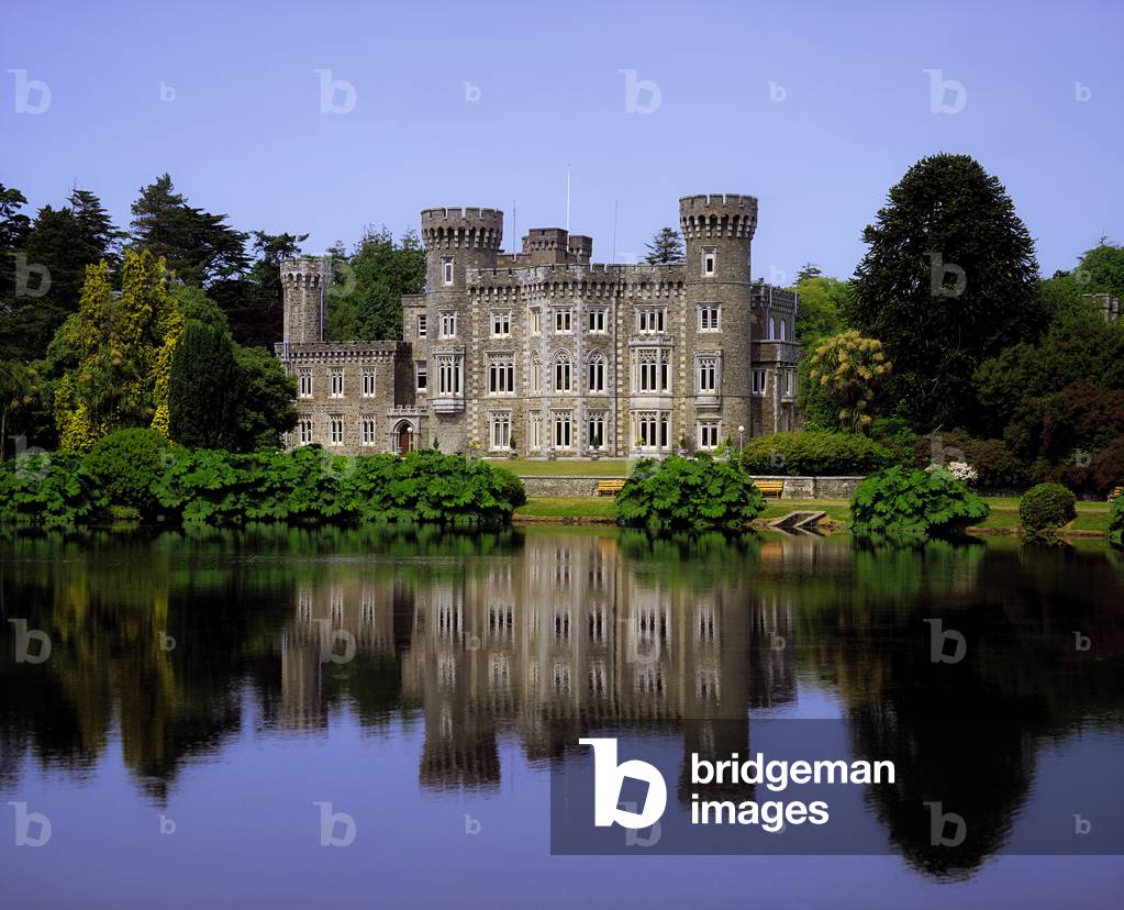 Johnstown Castle, Co Wexford, Ireland, 19Th Century Gothic Revival (photo)
